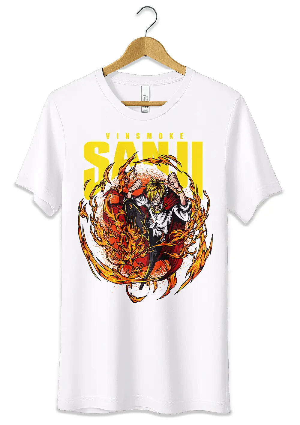 T-Shirt Maglietta Anime Sanji One Piece-1