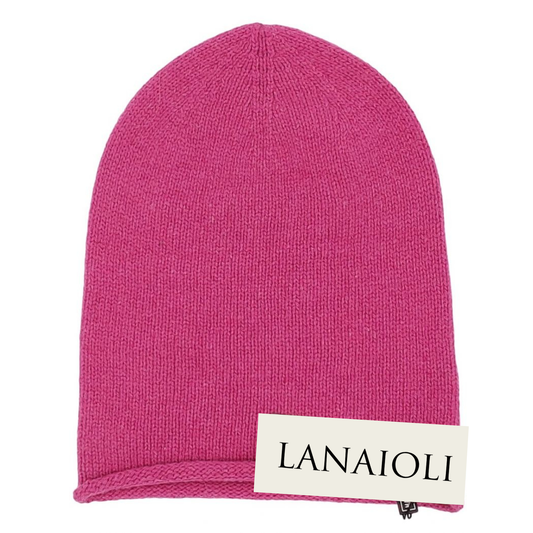 Women's Hat in Regenerated Cashmere-0