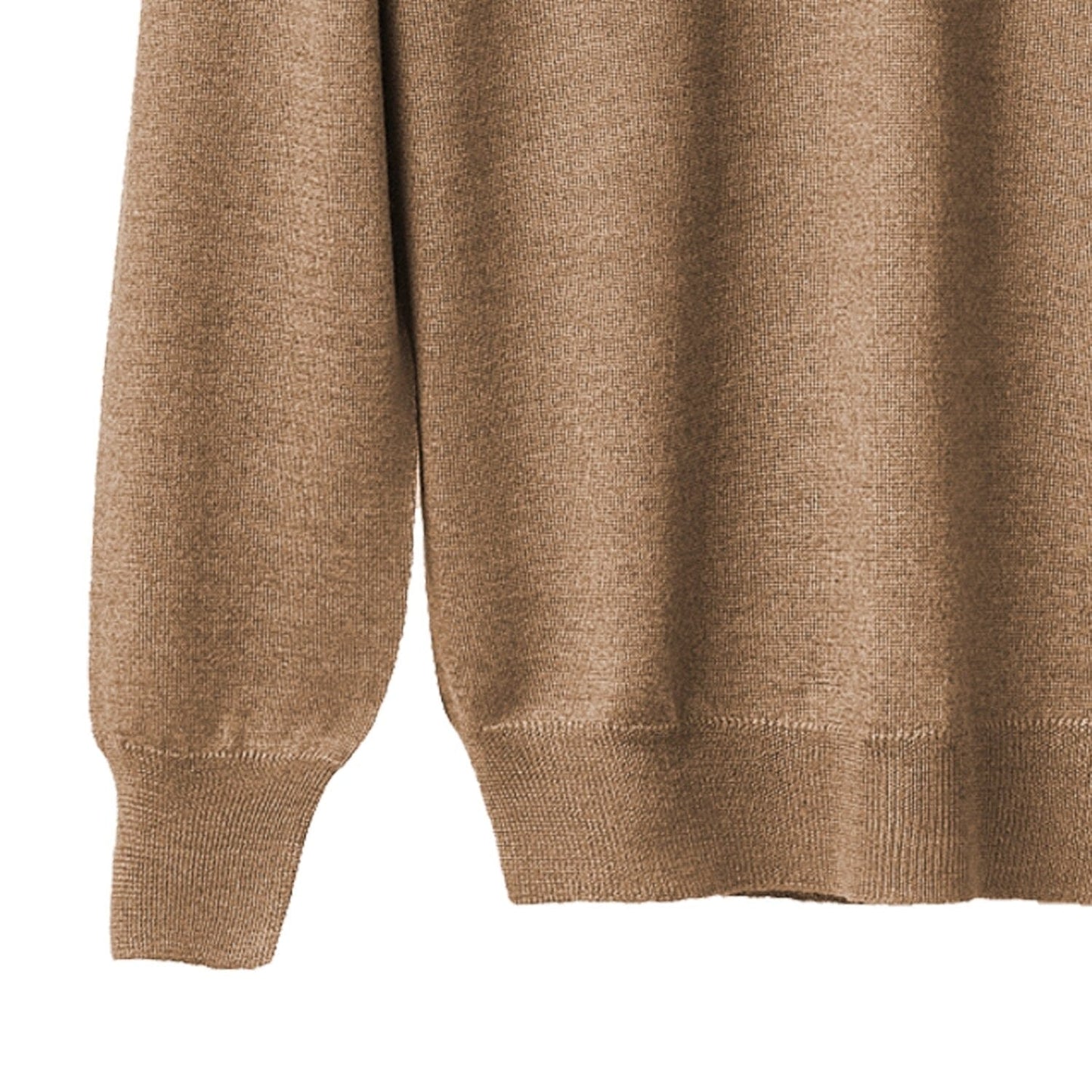 Maglia Uomo in misto Cashmere, Seta e Lana Merino Extrafine Scollo a V-4