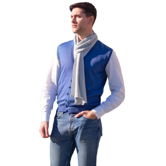 100% Cashmere Men's Scarf-1
